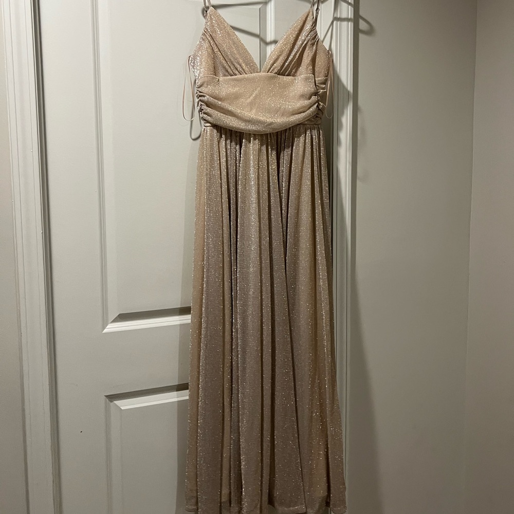 Gold Bridesmaid Dress